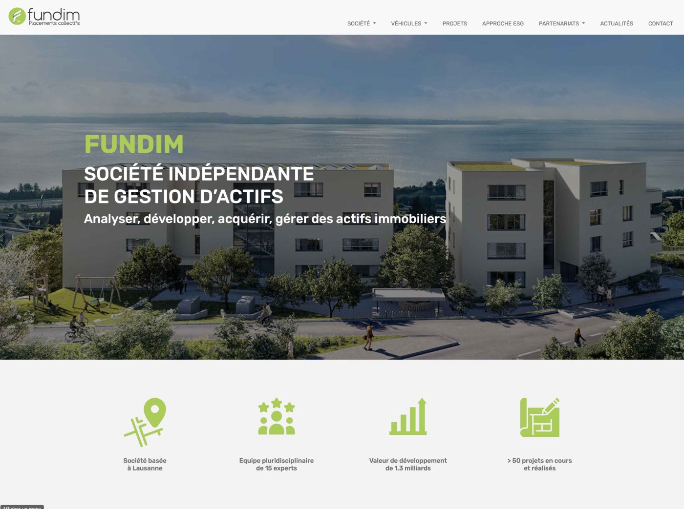Fundim SA - Pixinside référence web
