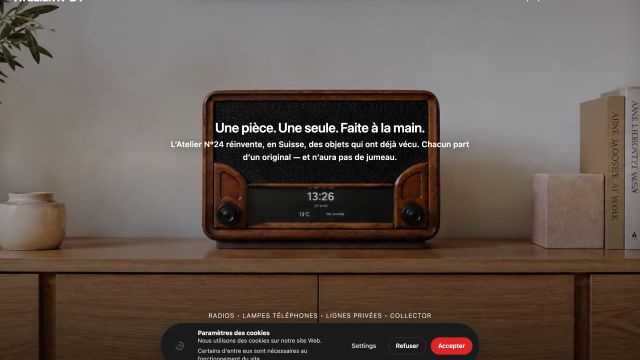 Atelier N°24 — référence web Pixinside